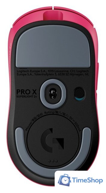Игровая мышь Logitech Pro X Superlight 2c (розовый) - Изображение №3 — Интернет-магазин Time-Shop