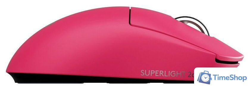 Игровая мышь Logitech Pro X Superlight 2c (розовый) - Изображение №4 — Интернет-магазин Time-Shop