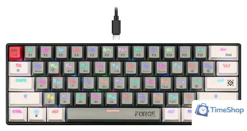 Клавиатура Defender Forge GK-345 (Outemu Red) - Изображение №1 — Интернет-магазин Time-Shop