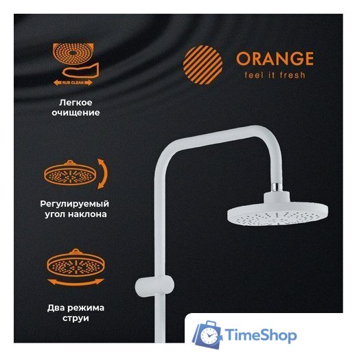 Душевая система  ORANGE M05-933w - Изображение №5 — Интернет-магазин Time-Shop