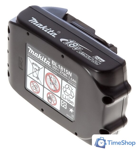 Аккумулятор Makita BL1815N (18В/1.5 Ah) - Изображение №5 — Интернет-магазин Time-Shop