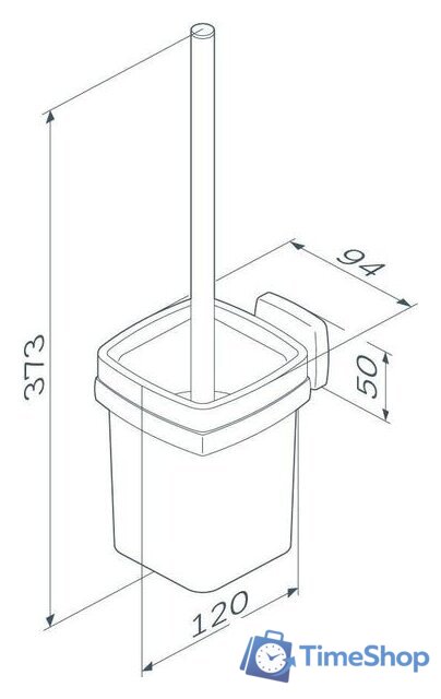Ершик для унитаза AM.PM Gem A9033422 - Изображение №7 — Интернет-магазин Time-Shop