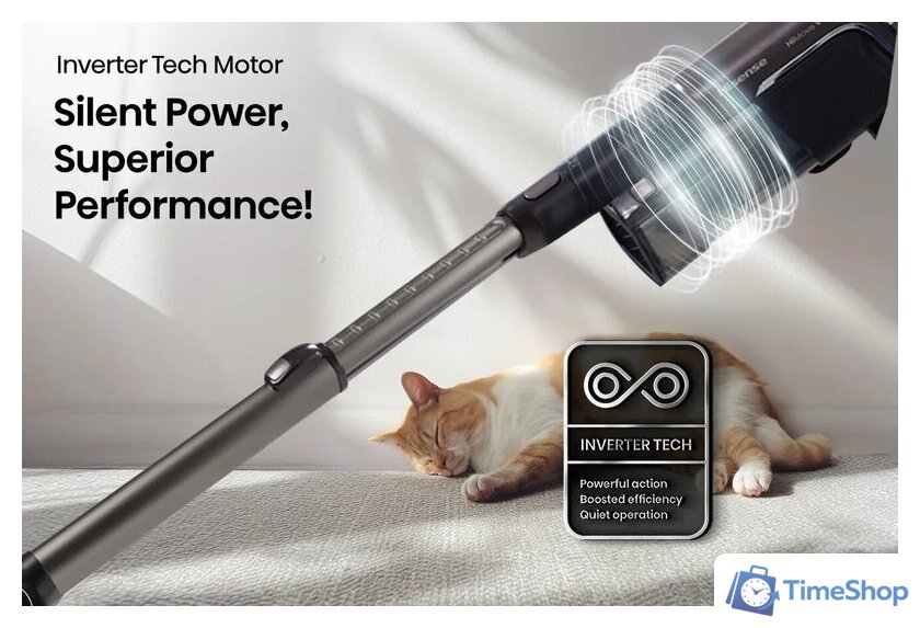 Пылесос Hisense HSNHVC646630A - Изображение №3 — Интернет-магазин Time-Shop