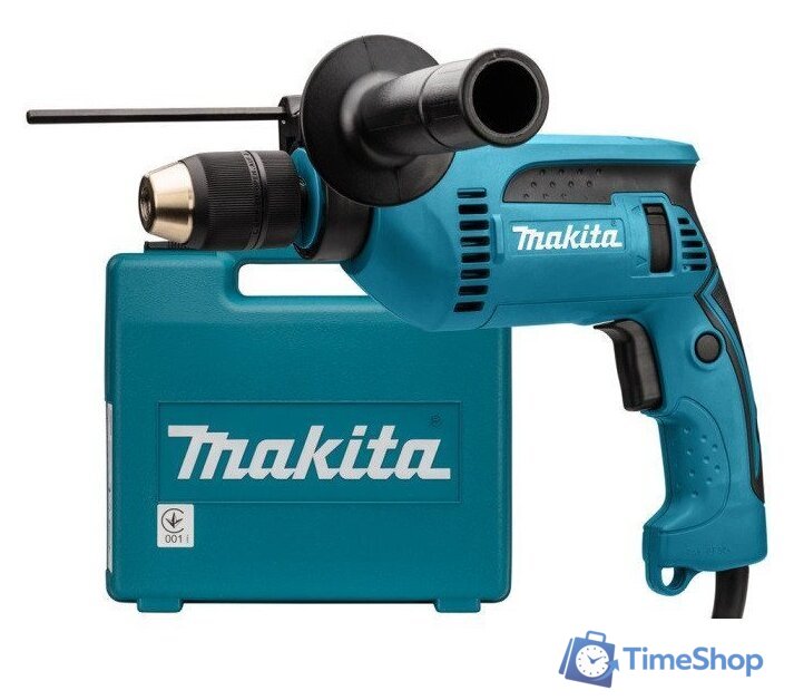 Ударная дрель Makita HP1641K (кейс) - Изображение №1 — Интернет-магазин Time-Shop