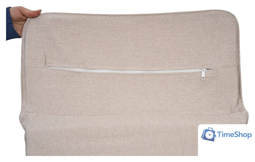 Интерьерное кресло Calviano Soft 1 (светло-бежевый) - Изображение №4 — Интернет-магазин Time-Shop