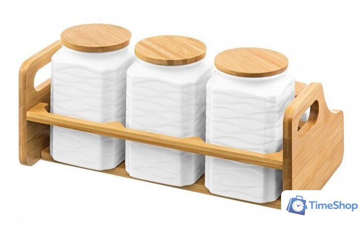 Набор емкостей Elan Gallery Айсберг волны 620186 - Изображение №3 — Интернет-магазин Time-Shop