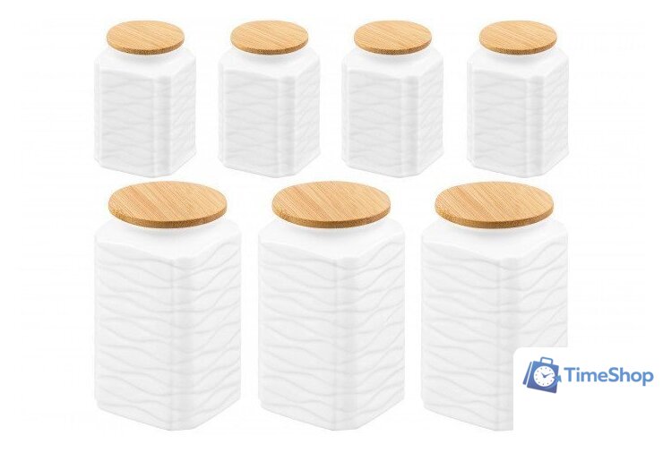 Набор емкостей Elan Gallery Айсберг волны 620186 - Изображение №4 — Интернет-магазин Time-Shop