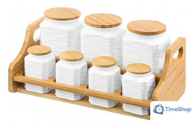 Набор емкостей Elan Gallery Айсберг волны 620186 - Изображение №2 — Интернет-магазин Time-Shop