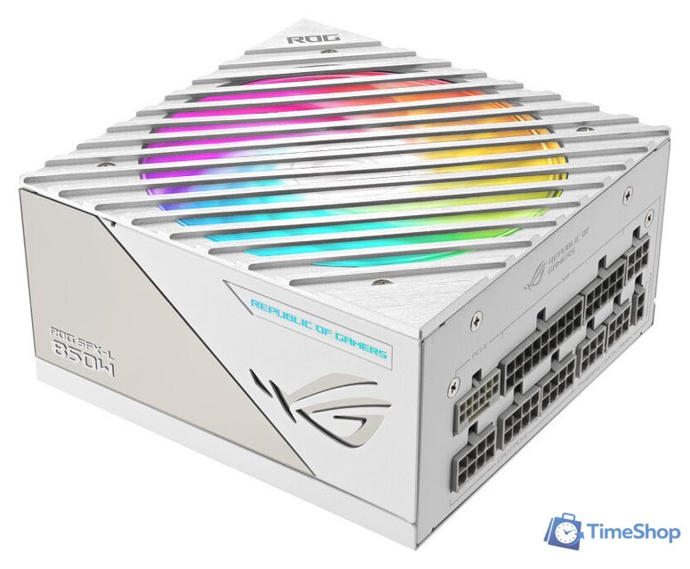 Блок питания ASUS ROG Loki SFX-L 850W Platinum White Edition ROG-LOKI-850P- WHITE-SFX-L-GAMING - Изображение №1 — Интернет-магазин Time-Shop