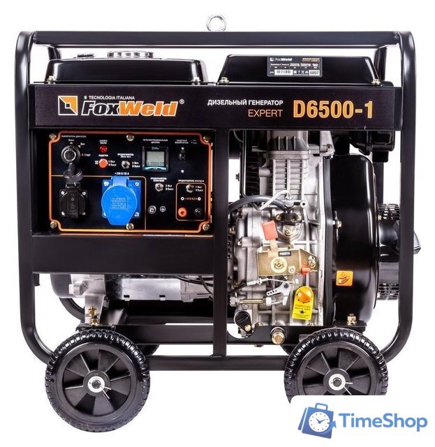 Дизельный генератор FoxWeld Expert D6500-1 - Изображение №2 — Интернет-магазин Time-Shop