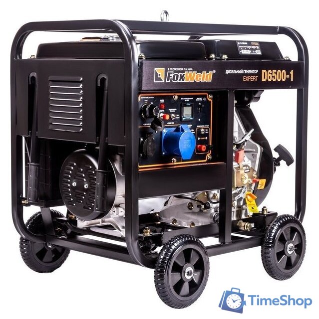 Дизельный генератор FoxWeld Expert D6500-1 - Изображение №3 — Интернет-магазин Time-Shop