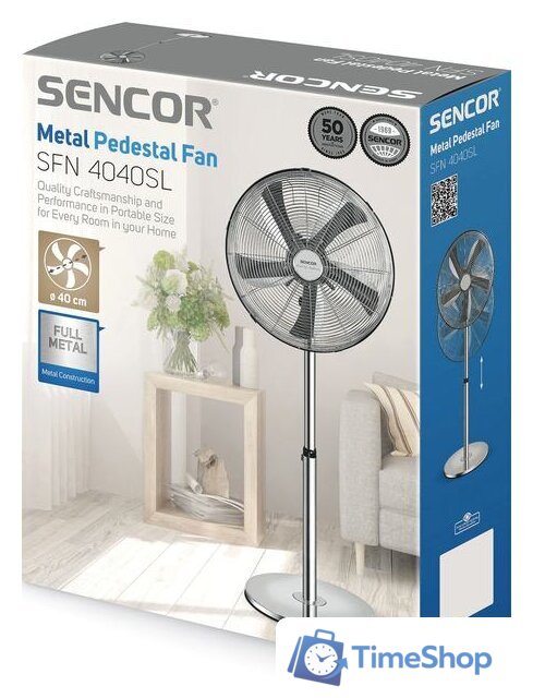 Вентилятор Sencor SFN 4040SL - Изображение №13 — Интернет-магазин Time-Shop