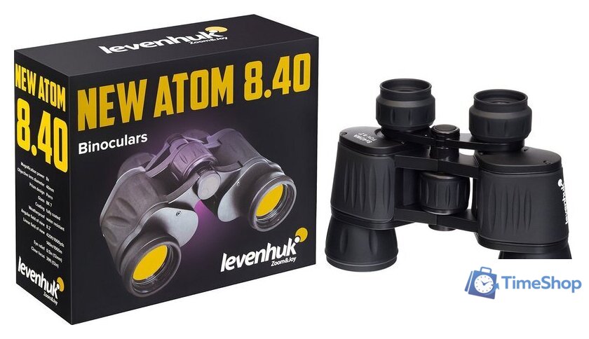 Бинокль Levenhuk New Atom 8x40 84618 - Изображение №5 — Интернет-магазин Time-Shop