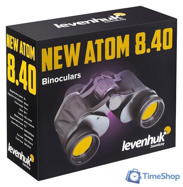 Бинокль Levenhuk New Atom 8x40 84618 - Изображение №13 — Интернет-магазин Time-Shop