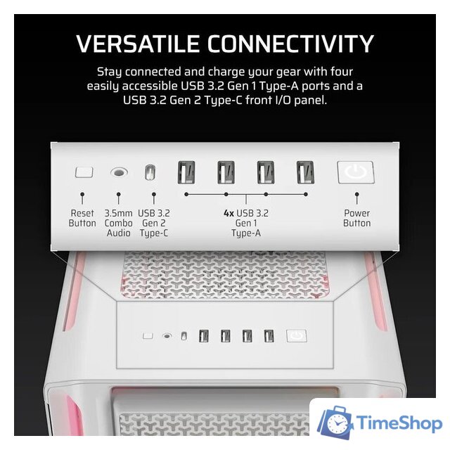 Корпус Corsair 5000T LX RGB CC-9011299-WW - Изображение №9 — Интернет-магазин Time-Shop