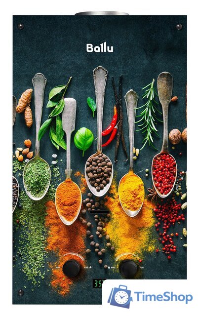 Газовая колонка Ballu GWH 10 Fiery Glass Curry - Изображение №2 — Интернет-магазин Time-Shop