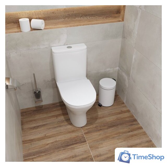 Унитаз напольный Lauter W224 2110224 + гигиенический душ Mist 21TZ221CH (горизонтальный выпуск) - Изображение №23 — Интернет-магазин Time-Shop