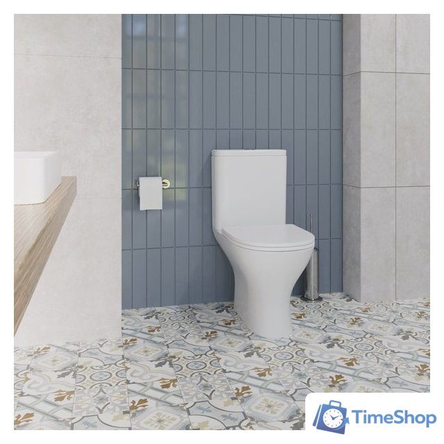 Унитаз напольный Lauter W224 2110224 + гигиенический душ Mist 21TZ221CH (горизонтальный выпуск) - Изображение №16 — Интернет-магазин Time-Shop