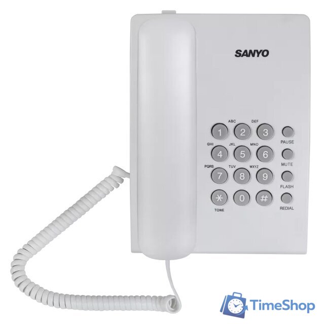 Проводной телефон Sanyo RA-S204W - Изображение №1 — Интернет-магазин Time-Shop