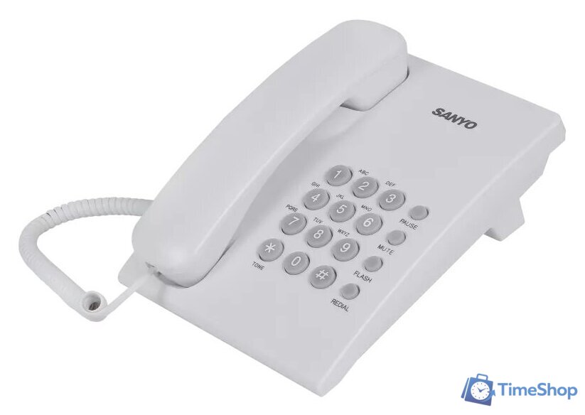 Проводной телефон Sanyo RA-S204W - Изображение №3 — Интернет-магазин Time-Shop