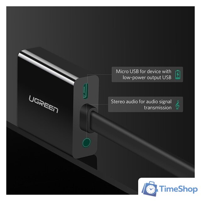 Адаптер Ugreen MM103 40248 - Изображение №3 — Интернет-магазин Time-Shop