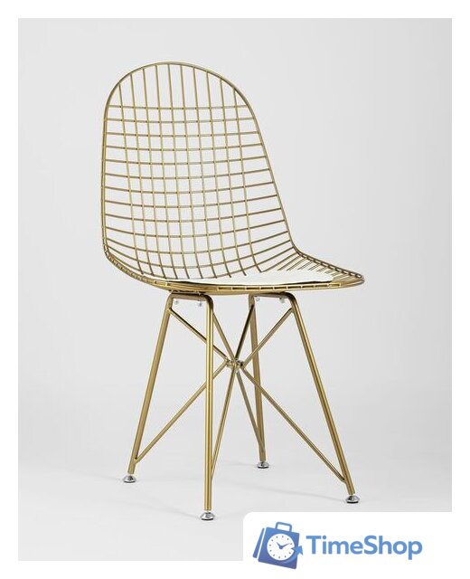 Стул Stool Group Eiffel (золотой/белая подушка) - Изображение №2 — Интернет-магазин Time-Shop