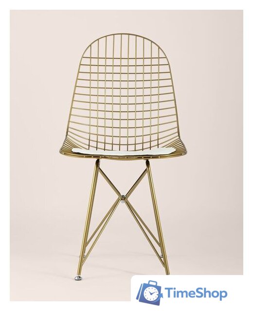 Стул Stool Group Eiffel (золотой/белая подушка) - Изображение №4 — Интернет-магазин Time-Shop