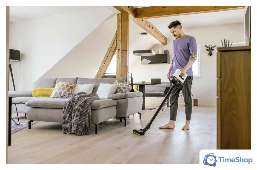 Пылесос Karcher VC 4 Cordless myHome Car 1.198-632.0 - Изображение №4 — Интернет-магазин Time-Shop