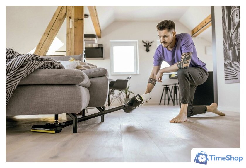 Пылесос Karcher VC 4 Cordless myHome Car 1.198-632.0 - Изображение №5 — Интернет-магазин Time-Shop