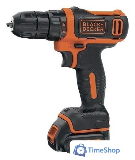 Дрель-шуруповерт Black & Decker BDCDD12 (с 1-м АКБ и без кейса) - Изображение №1 — Интернет-магазин Time-Shop