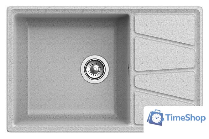 Кухонная мойка GranFest GF-V-780L (серый) - Изображение №2 — Интернет-магазин Time-Shop