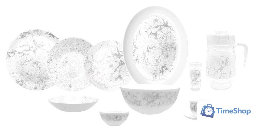 Столовый сервиз Luminarc Diwali Tectum V8145 (46пр) - Изображение №1 — Интернет-магазин Time-Shop