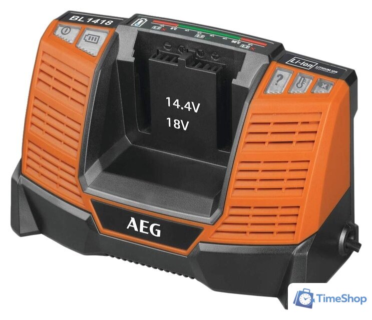 Зарядное устройство AEG Powertools BL1418 4932464542 (14.4-18 В) - Изображение №1 — Интернет-магазин Time-Shop