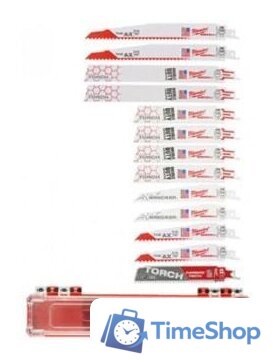 Набор оснастки для электроинструмента Milwaukee 49222231 (13 предметов) - Изображение №1 — Интернет-магазин Time-Shop