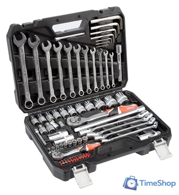 Универсальный набор инструментов Yato YT-38781 (77 предметов) - Изображение №1 — Интернет-магазин Time-Shop