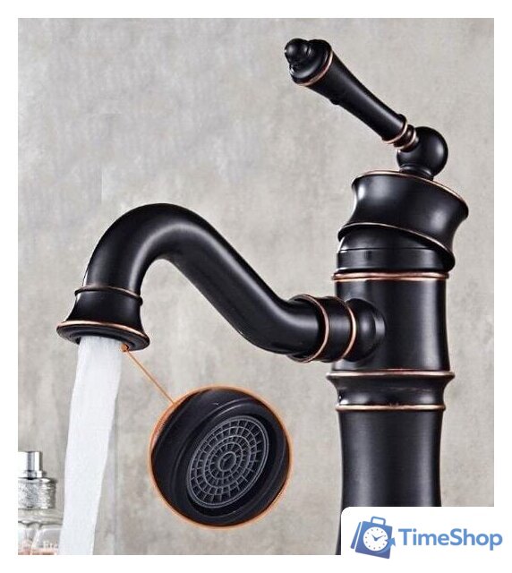 Смеситель Rea Vintage Old REA-B0226 (черный) - Изображение №7 — Интернет-магазин Time-Shop