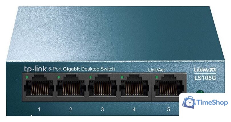 Неуправляемый коммутатор TP-Link LS105G - Изображение №1 — Интернет-магазин Time-Shop