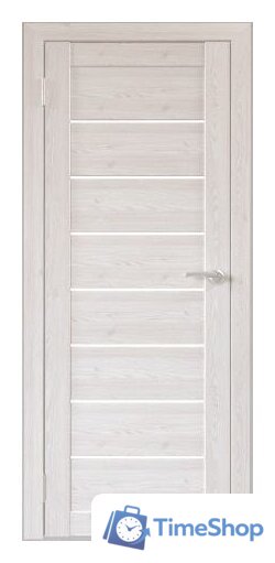 Межкомнатная дверь Юни Бона 01 60x200 (лиственица сибиу/стекло белое) - Изображение №1 — Интернет-магазин Time-Shop