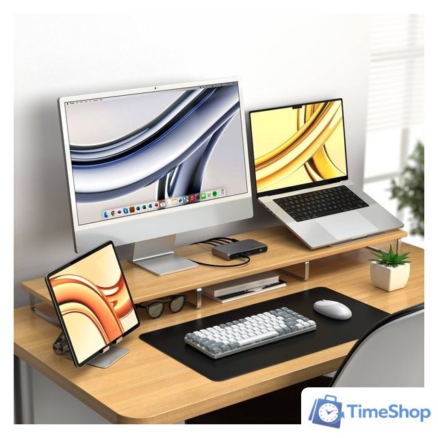 Клавиатура Satechi SM1 Slim (светло-серый) - Изображение №6 — Интернет-магазин Time-Shop