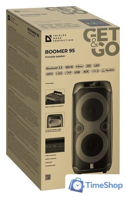 Беспроводная колонка Defender Boomer 95 - Изображение №11 — Интернет-магазин Time-Shop
