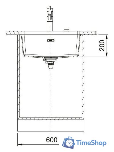 Кухонная мойка Franke Maris MRG 110-52 125.0687.253 (оникс) - Изображение №3 — Интернет-магазин Time-Shop
