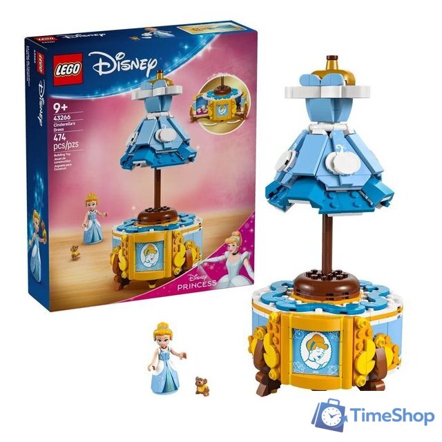 Конструктор LEGO Disney Princess Платье Золушки 43266 - Изображение №3 — Интернет-магазин Time-Shop