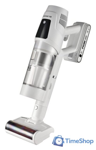 Пылесос Polaris PVCSDC 3000 Wi-Fi IQ Home (белый) - Изображение №9 — Интернет-магазин Time-Shop