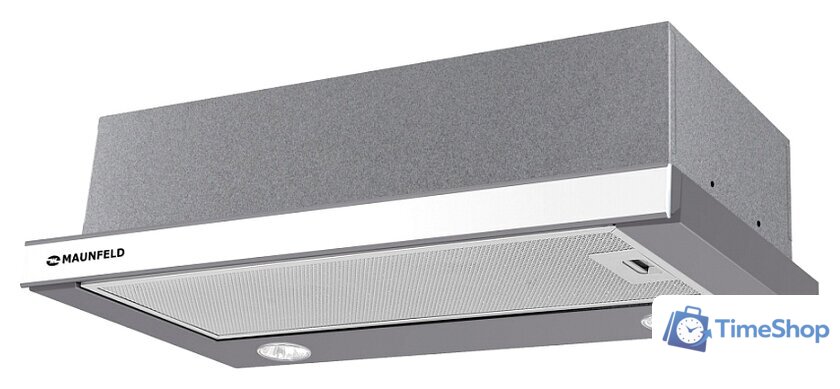 Кухонная вытяжка MAUNFELD VS Slide 60 (металлик/белый) - Изображение №1 — Интернет-магазин Time-Shop