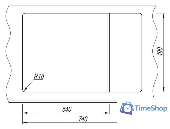 Кухонная мойка ARFEKA ZIA 76 Warm Beige - Изображение №5 — Интернет-магазин Time-Shop