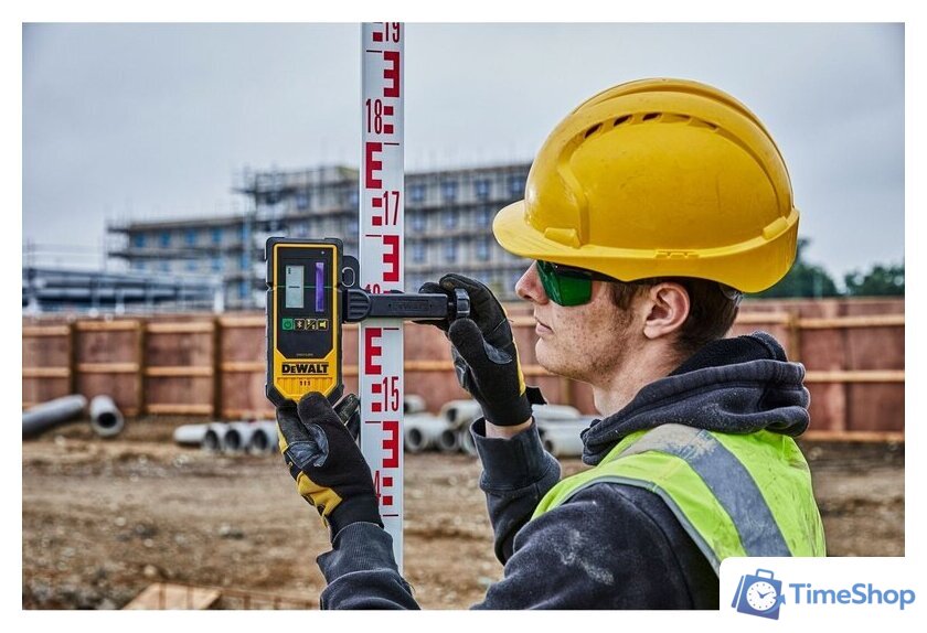 Лазерный нивелир DeWalt DCE080D1GS (с 1-им АКБ, кейс) - Изображение №7 — Интернет-магазин Time-Shop