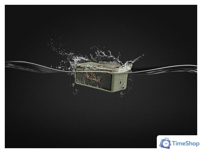 Беспроводная колонка Marshall Emberton III (зеленый) - Изображение №5 — Интернет-магазин Time-Shop