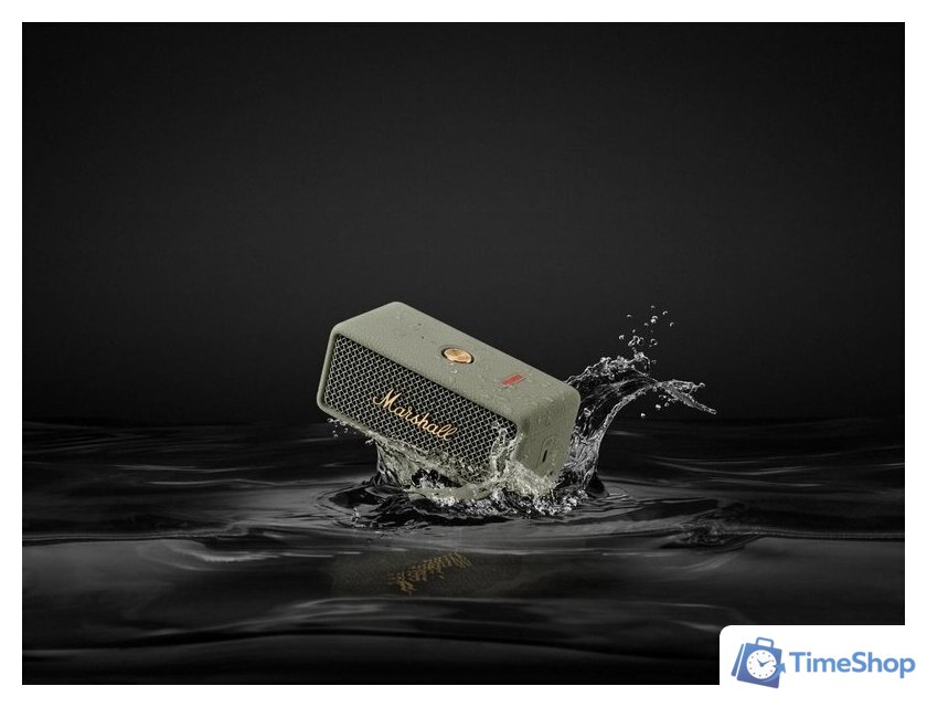 Беспроводная колонка Marshall Emberton III (зеленый) - Изображение №6 — Интернет-магазин Time-Shop