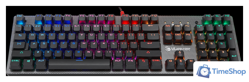 Клавиатура A4Tech Bloody B810R NetBee - Изображение №4 — Интернет-магазин Time-Shop