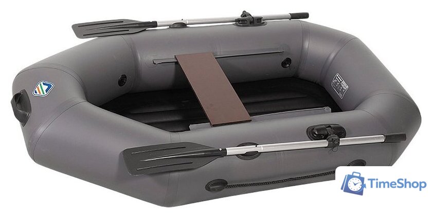 Гребная лодка Лоцман Гребная стандарт ЛС-200 ВНД (серый) - Изображение №1 — Интернет-магазин Time-Shop